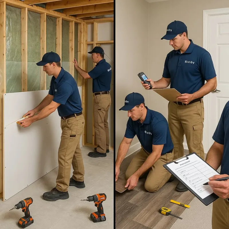 Repairs and Reconstruction process in Pittsburg, KS